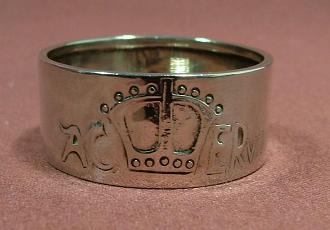LIBERTY Silver Napkin Ring
