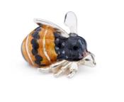 SATURNO Silver and Enamel BUMBLE BEE
