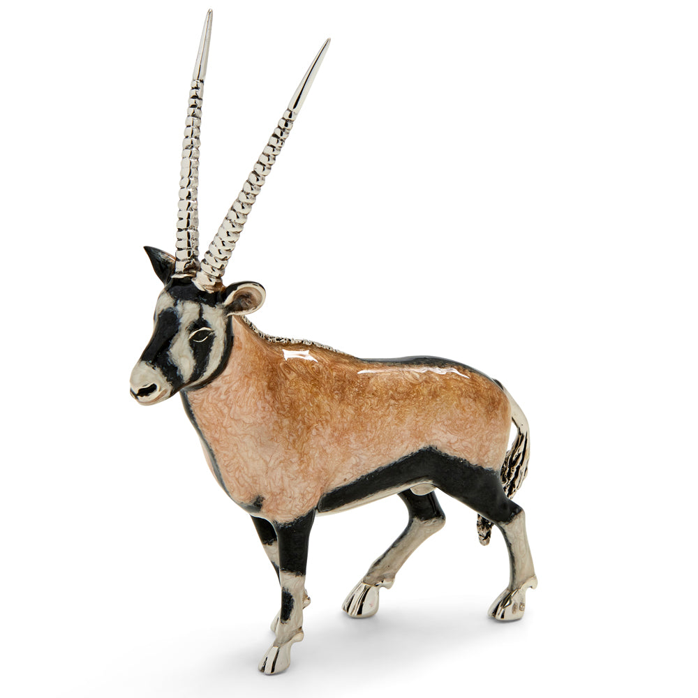 Orix Silver SATURNO Silver and Enamel Oryx - STYLES SILVER of HUNGERFORD – Styles ...